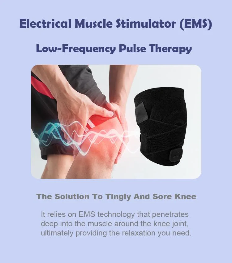 High Quality Knee Brace EMS Massager Leg Foot Massage Product