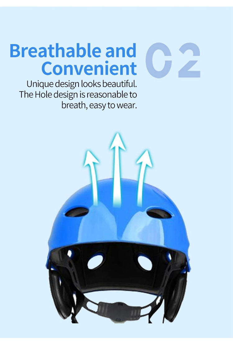 High Quality Water Sport Helmet Water Skiing Rescue Helmet Bicycle Helmet